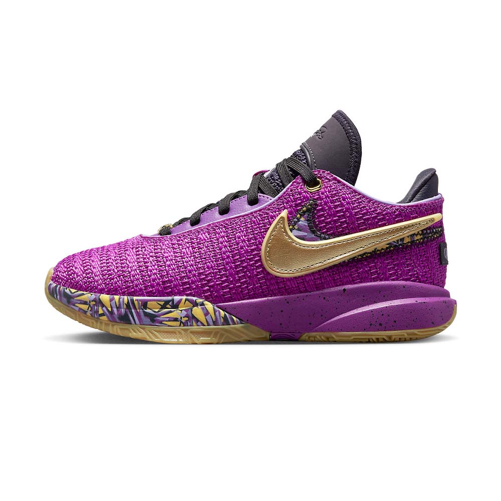 Nike LeBron XX SE GS 大童 紫 避震 運動 籃球鞋 FD0207-500