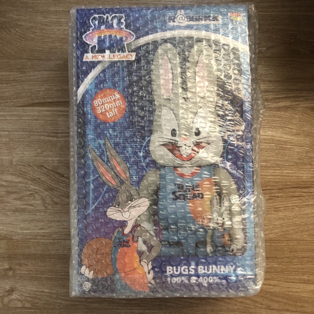 全新現貨 BUGS BUNNY BE@RBRICK 庫柏力克熊 500% 怪物奇兵 兔子