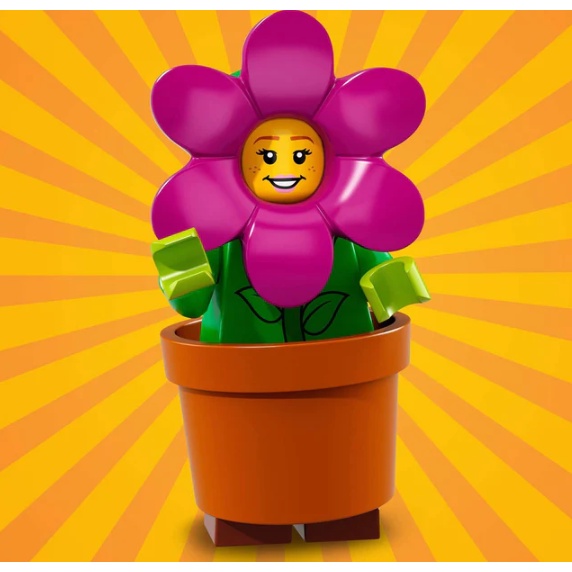 LEGO 樂高 71021 花朵人 花朵 植物 盆栽 人偶包 人偶