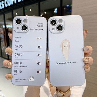 限時免運·ins磨砂電鍍鬧鐘奶油78P蘋果1213ProMax手機殼iPhone11軟膠XXR