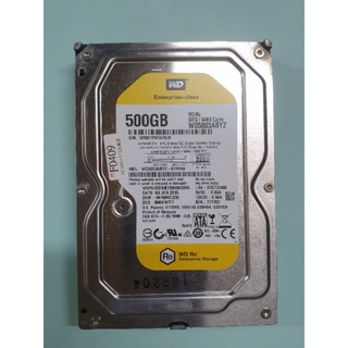 含稅 WD【企業級】500GB 500g 3.5 RE4 硬碟 SATA 桌上型硬碟 WD5003ABYZ 04H829