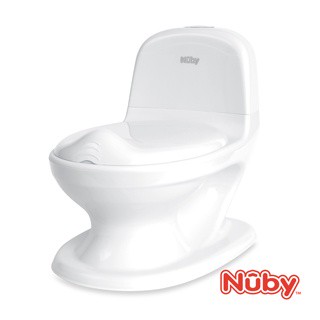 《10倍蝦幣最超值∕JC親子嚴選》 Nuby 學習小馬桶 兒童馬桶 學習便器 模擬沖水聲 模擬馬桶 小馬桶