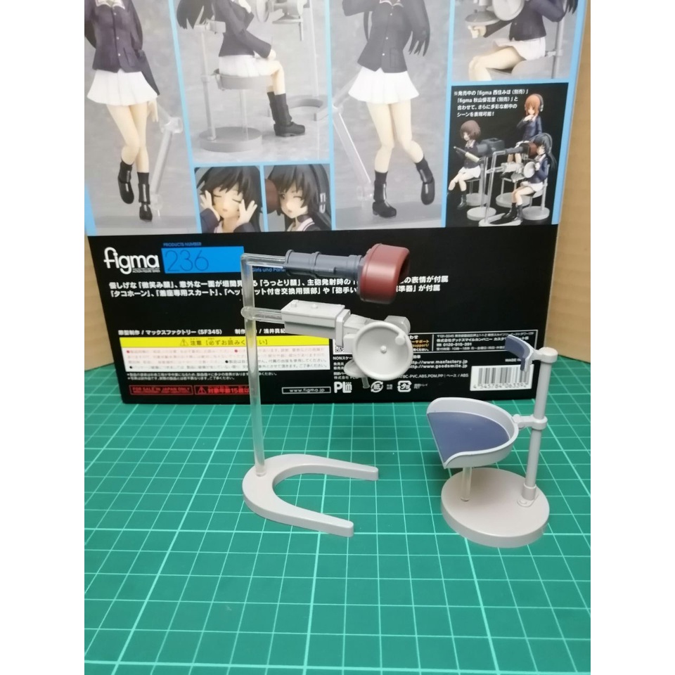 [殺肉阿北] Figma 236 五十鈴 華 少女與戰車 全新拆出裝備組