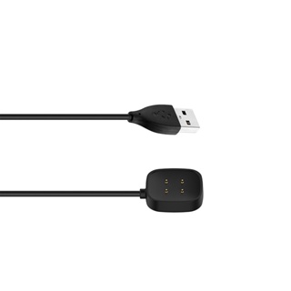 DC【充電線】Fitbit VERSA 3/4 通用款 SENSE 智慧手環 充電器 黑色 100CM
