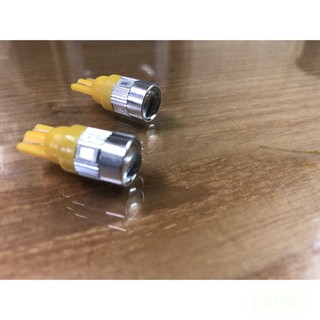 💜LED T10 T13 方向燈 燈泡 車牌燈 小燈 定位燈 黃光 超黃光 藍光 魚眼