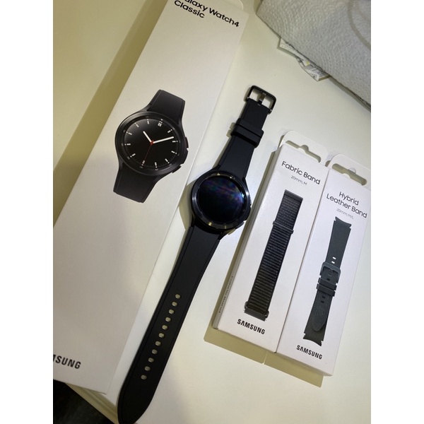 SAMSUNG Galaxy Watch4 Classic 黑 46mm（二手）附贈2款原廠2手錶帶