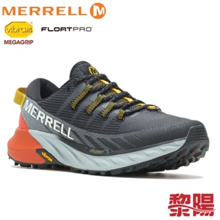 MERRELL 美國 067347 AGILITY PEAK 4 輕量越野鞋 男款 黑橘 32ML067347