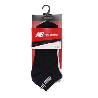 New Balance 襪子 Socks 男女款 踝襪 短襪 三色 三入 NB 黑 灰 白【ACS】7811810100