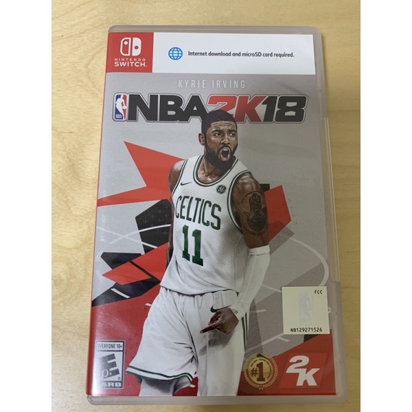 《二手》 NBA2K18 / NS Switch / 任天堂 / 遊戲片 / 籃球遊戲