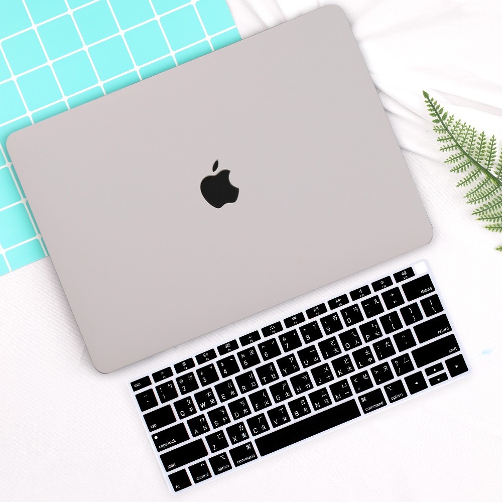 極簡岩石灰 適用於Macbook 蘋果電腦殼A2681 M1 air外殼MacBook Air A2941保護殼