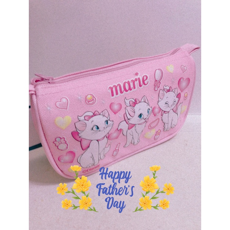 筑筑大百貨madge0521(包13)帆布筆袋 瑪麗貓 貓咪 Disney 迪士尼 Marie cat 生日禮物交換禮物