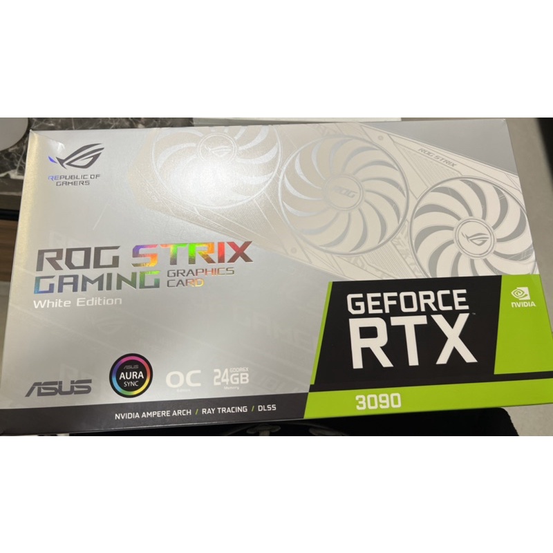 華碩 ROG 3090 白色 日版二手顯卡