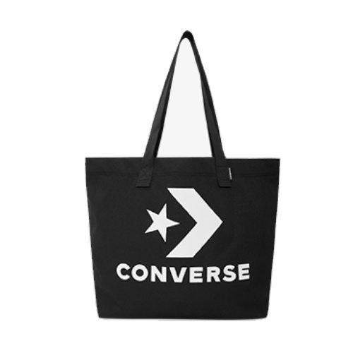 CONVERSE-2022新款 托特包 手提 肩背  大容量 星劍 LOGO- 黑 10024675-A01