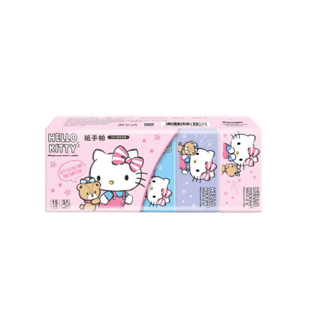 【Hello Kitty】紙手帕