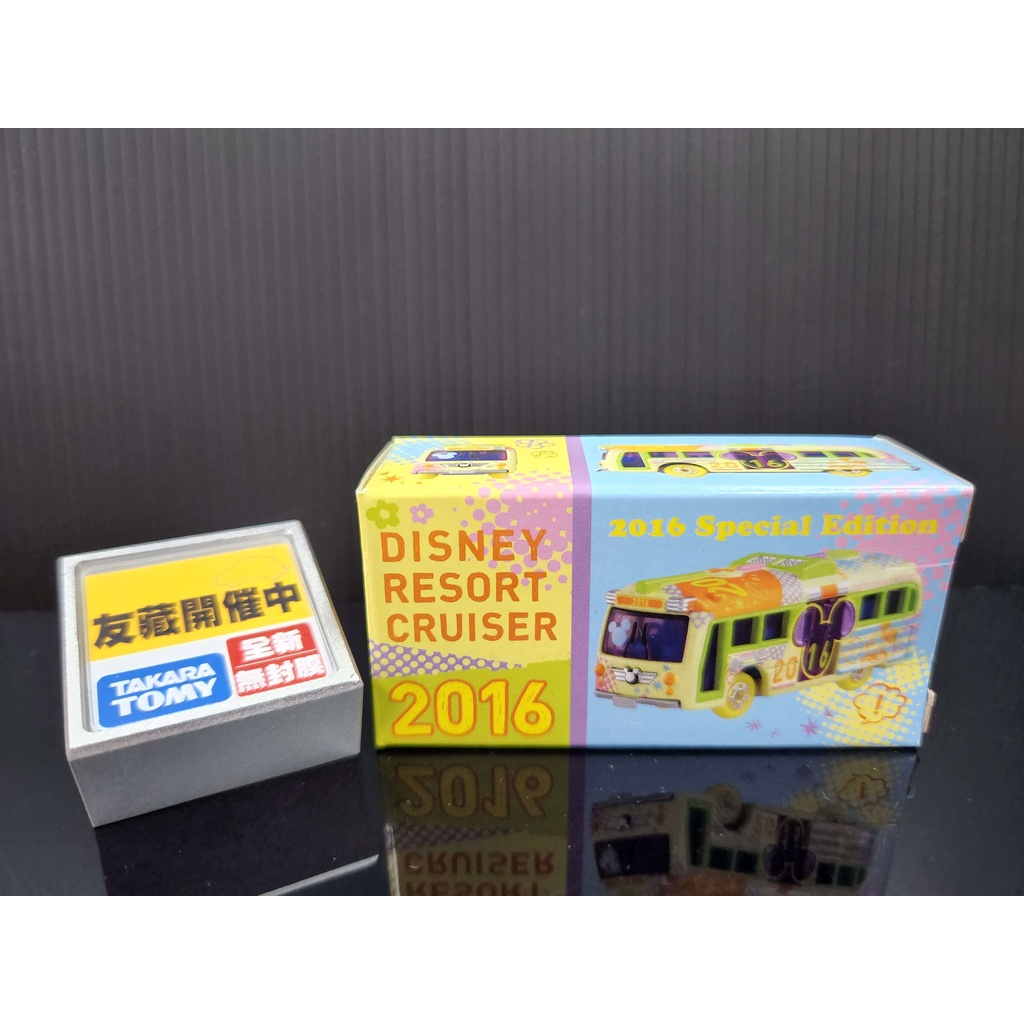 【全新】TOMICA多美 東京迪士尼限定 2016年特別版 新春 迪士尼度假區米奇巡遊巴士 Resort Cruiser