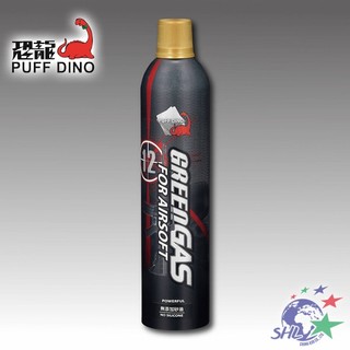 恐龍BB槍瓦斯 / 標準型-無矽油 / 600ml【詮國】