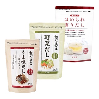 【現貨在台】日本 MARUMO 無添加高湯包 昆布柴魚風味 田園蔬菜風味 和風黃金高湯包