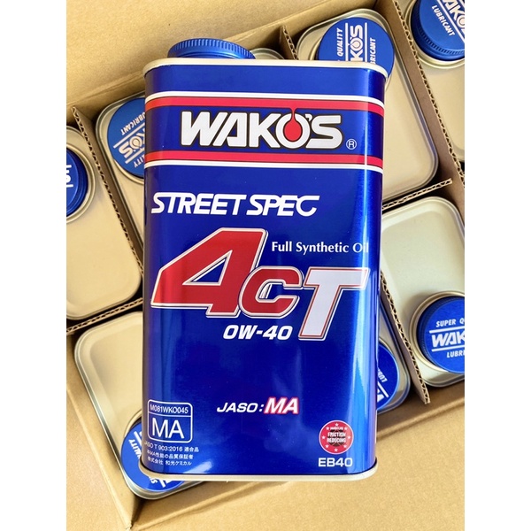 最新發行Wako's 日本和光 4CTS 0W40 4CTS 0W30 1公升裝 重機可用 wakos WAKO’S機油