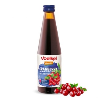Voelkel 維可 蔓越莓汁 330ml/瓶(超商限2瓶)效期至2024.09.25