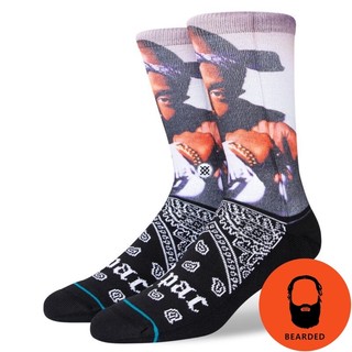 【 🇺🇸大鬍子美國襪子選品 】STANCE - TUPAC X MCS經典聯名系列街頭休閒長襪