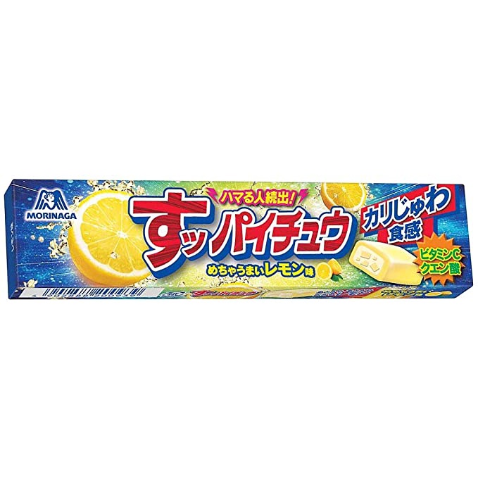 Morinaga 森永 軟糖 嗨啾 HI-CHEW SUPPAI-CHEW 檸檬 x12件 日本零食 日本直郵