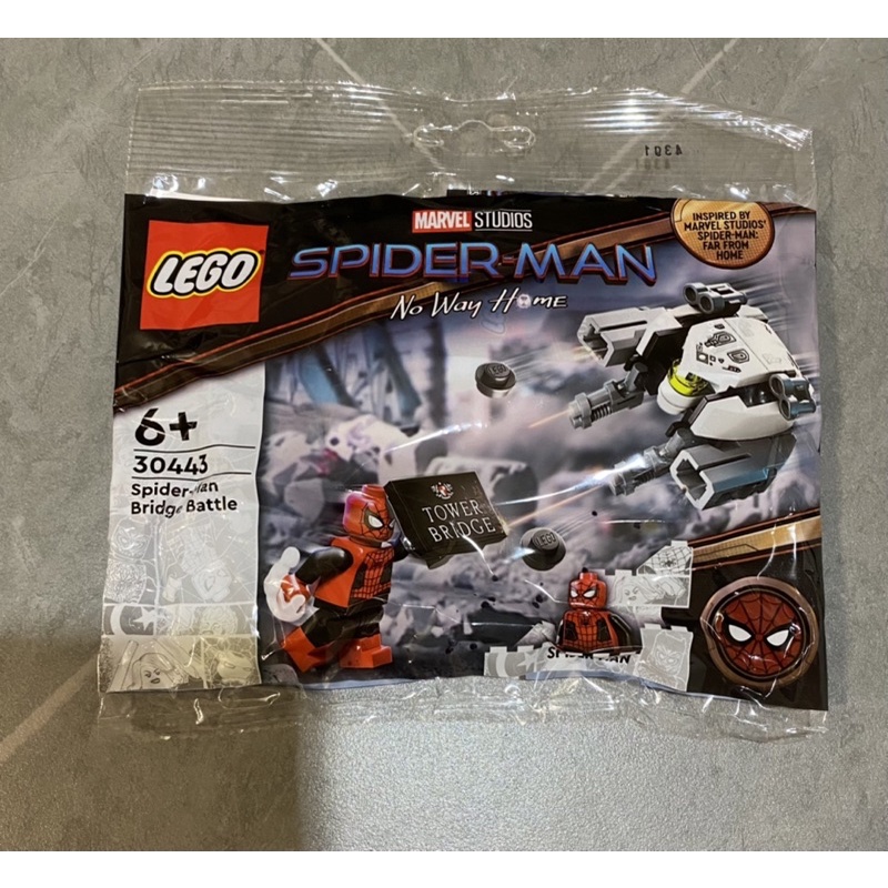 【LEGO WORLD】樂高 30443 漫威系列 蜘蛛俠Lego Polybag全新現貨未拆