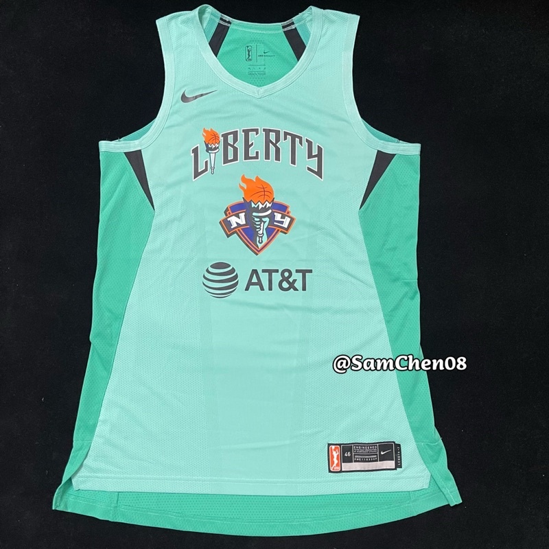 Nike WNBA New York Liberty 紐約自由人 球員版 球衣 雙面 練習衣 熱身 Sabrina GI