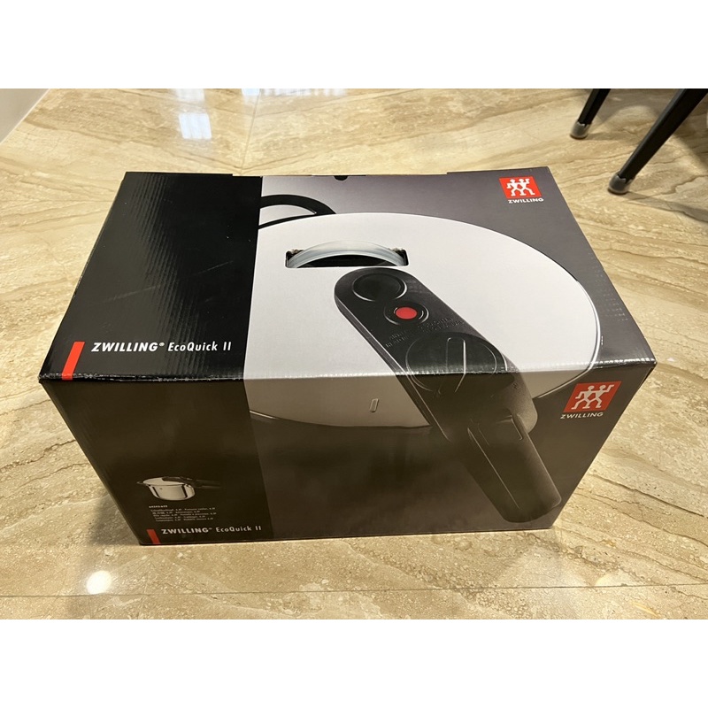 全新 ZWILLING EcoQuick II 德國雙人牌 不銹鋼壓力鍋 6L