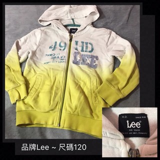 二手童裝/品牌Lee薄外套/連帽外套