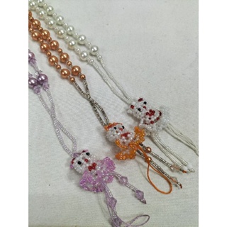 串珠項鍊kitty 證件掛繩多用途掛繩掛飾