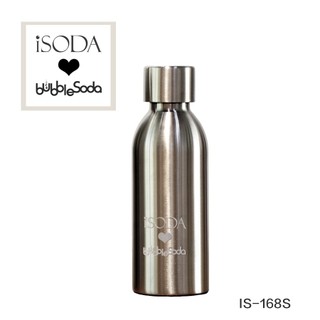 【iSODA X BubbleSoda】氣泡水機專用不繡鋼水壺 (0.5公升) 氣泡水帶著走 健康又環保