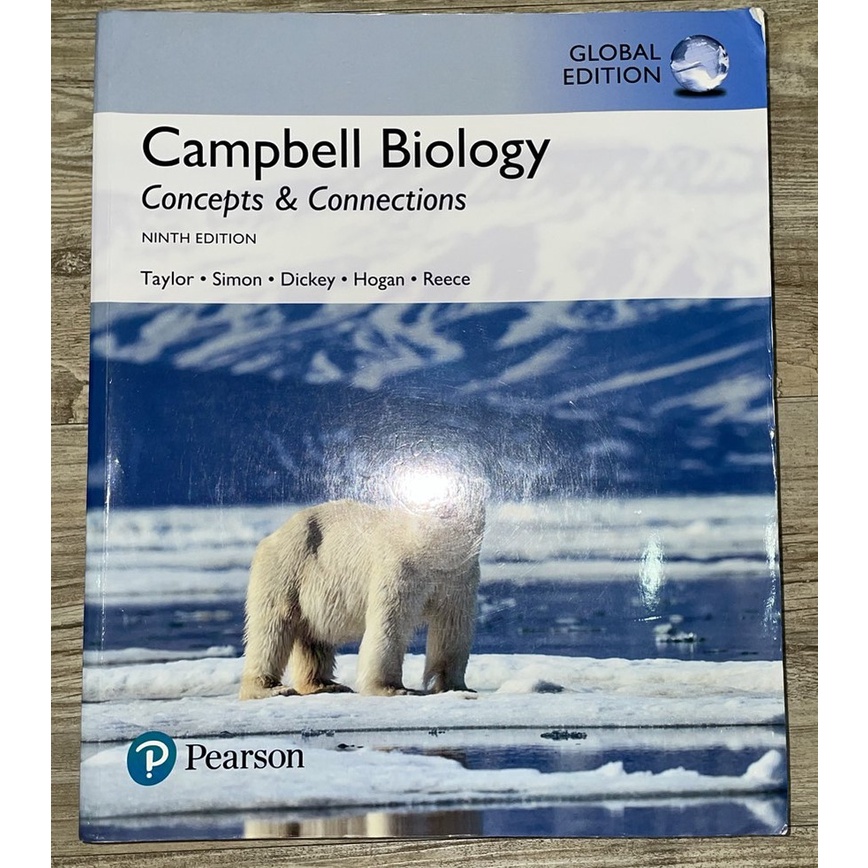 生物學 CAMPBELL BIOLOGY 9/E TAYLOR 9781292229478 原文書 近全新 無筆記