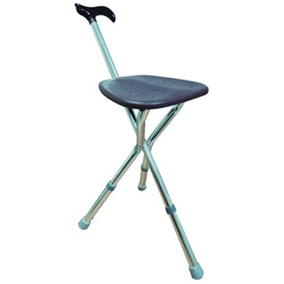 FZK-2103 拐杖椅 鋁合金拐杖椅 可收合摺疊拐杖椅