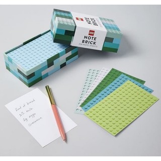 便條紙收藏組/LEGO樂高積木/約200張 (藍綠色)