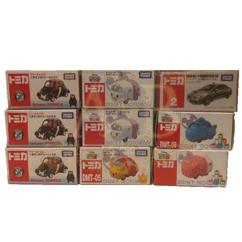 ⭐️現貨｜日版｜景品｜TOMY TOMICA｜多美卡｜TSUM｜熊本熊｜三眼怪｜黛西｜維尼｜粉紅豬｜WRX-S4⭐️