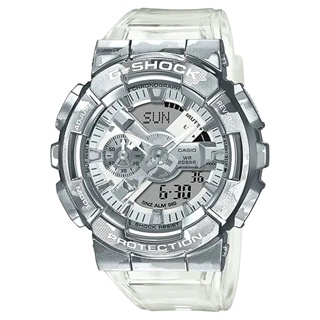 casio卡西歐g-shock gm-110scm-1a 簡約時尚冰酷迷彩設計風格配件49.7mm