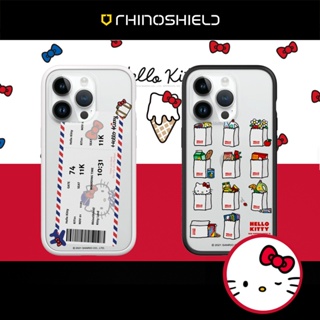 iPhone 系列【犀牛盾 Mod NX Hello Kitty 機票 購物袋】防摔殼 手機殼 14
