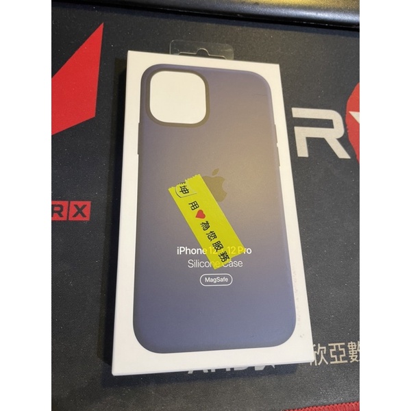 iphone 12 / 12 pro 原廠矽膠殼 海軍深藍 藍 deep navy case 保護 殼