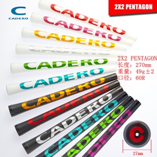 熱銷 CADERO-2x2PENTAGON新材料透明高爾夫鐵木桿握把特價