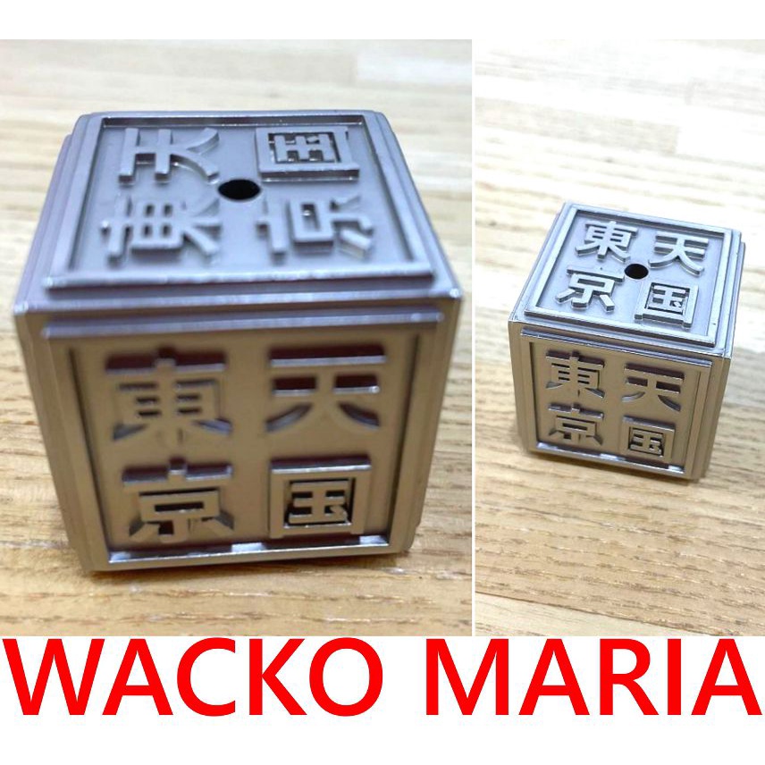 BLACK全新WACKO MARIA天國東京WM金屬超大型實心重線香座