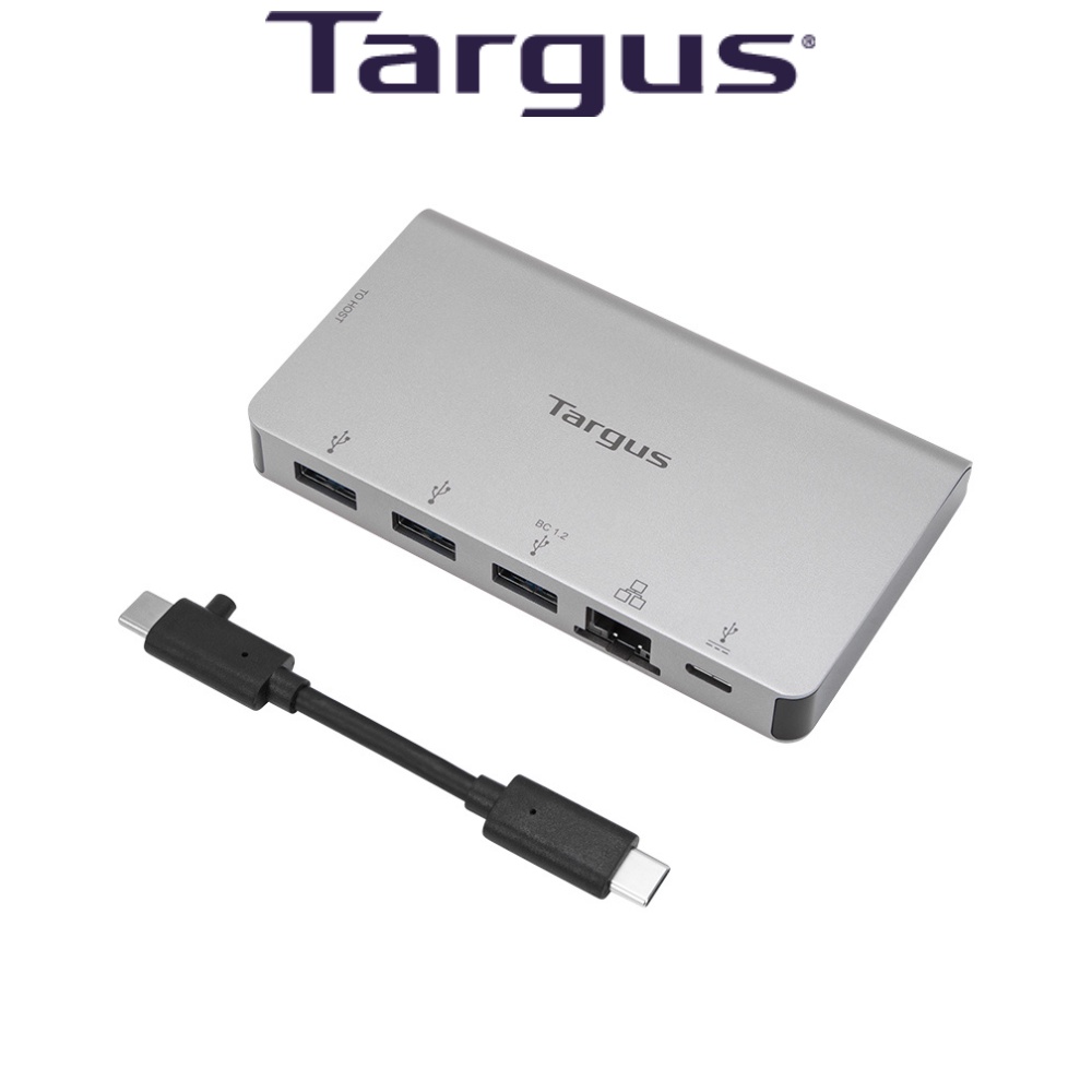 Targus USB-C 網絡端口 100W 供電 Hub 六合一多功能集線轉接器 (ACA951)