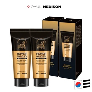 🇰🇷 [Paul Medison] 男士用 金黑色 Waxing Cream 160ml(除毛膏/男士花蜜/馬卡提取物)