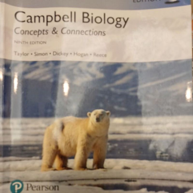 Campbell Biology ninth edition 二手生物原文書 九成新 部分內容有筆記