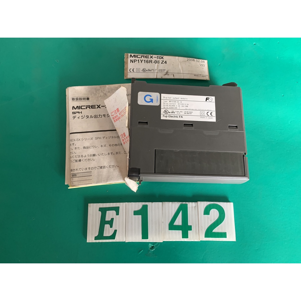 【有中-日本外匯品】富士Fuji MICREX-SX NP1Y16R-08 控制器/伺服驅動(無盒裝) {E142}