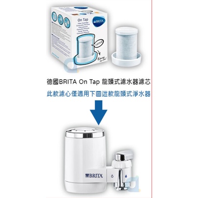 [6入組] 德國BRITA On Tap 龍頭式濾水器濾芯