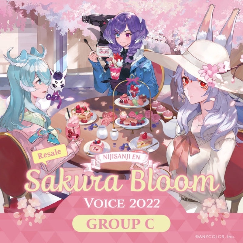 Sakura Bloom voice🌈2022櫻花🌸聲音再販Vtuber語音C組NIJISANJI EN彩虹社