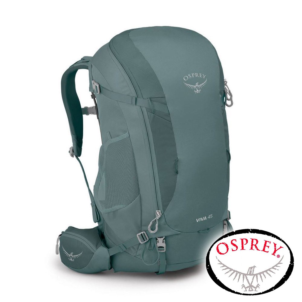 【美國 OSPREY】Viva 45透氣登山背包 45L 『石蓮綠』10004177