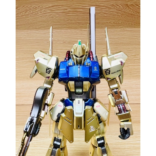 萬代正版 MG 百式2.0 塗裝完成品 1/100 MSN-00100 HYAKU-SHIKI 百式 Ver.2.0