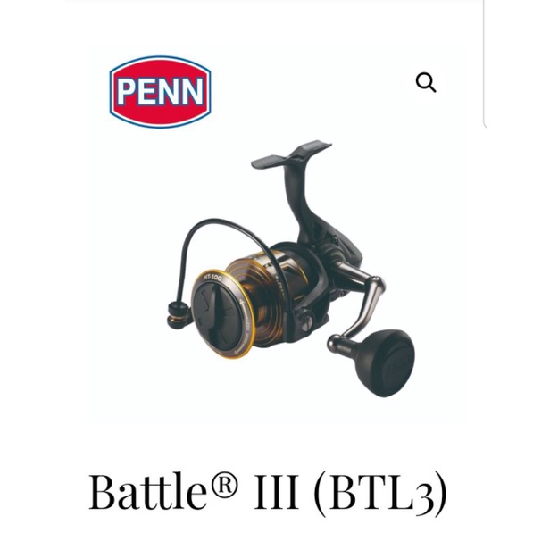 ￼PENN 強力紡車捲線器 BATTLE III代4000型