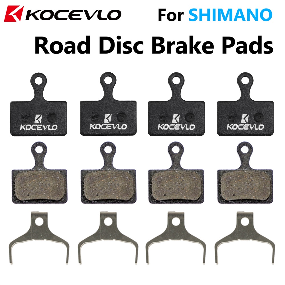 Kocevlo 4 對公路盤式製動片, 用於 SHIMANO 扁平安裝路盤卡尺 L03A R9170 R8070 702